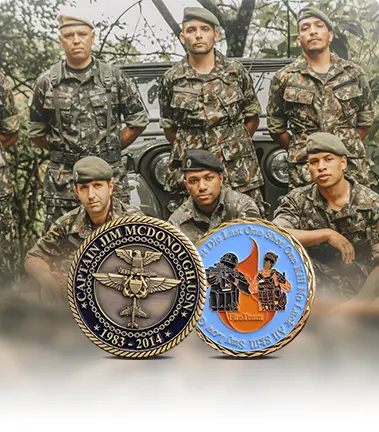 Military Challenge Coins No Min