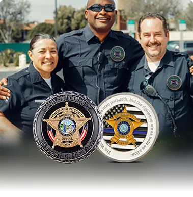 Police Commerative Coins