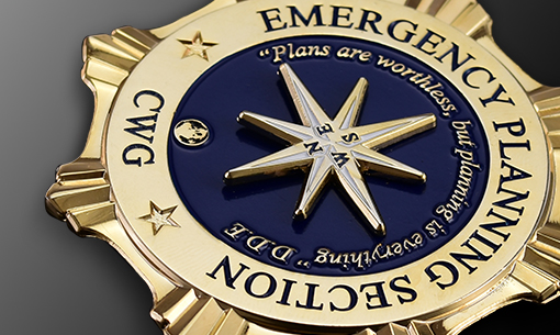 CWG Police Challenge Coins