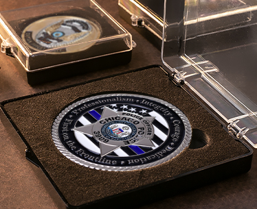 Chicago Police Challenge Coins