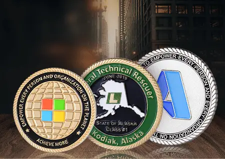 Custom Corporate Challenge Coins