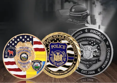 Custom Police Challenge Coins
