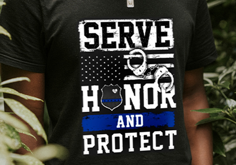 Custom T shirts  Law Enforcement