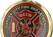 2-D approval and 3-D real product effects of Firefighter challenge coins