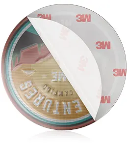 Adhesive Backing of 3D-Emblems Patches