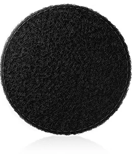 Velcro Loop Backing of leather jacket with patches Velcro Loop Backing of leather jacket with patches