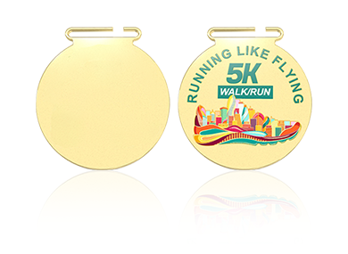 5k running medals template