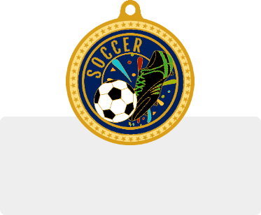 soccer medals custom template