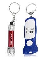 Flashlight Keychains with logo