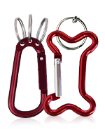 Keychains with carabiner