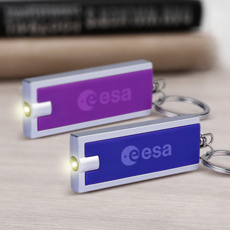Personalized Rectangle Light Keychains