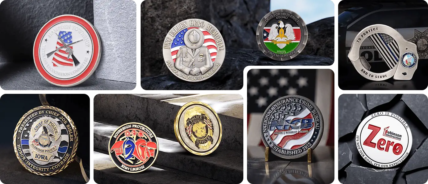 Custom Designed Challenge Coins Online